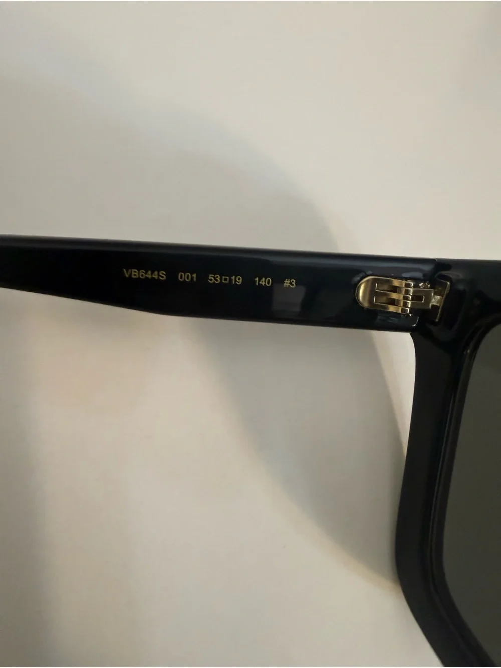 Victoria Beckham VB644S 001 Black Square Sunglasses - As Worn By Princess Kate